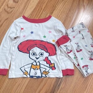Gap Toy Story Jessie Cowgirl Pajamas